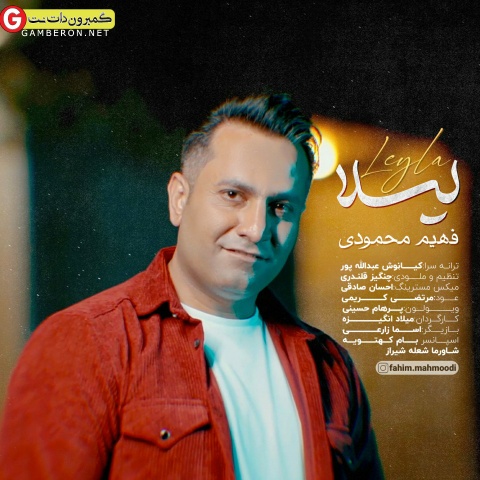 آهنگ جدید فهیم محمودی بنام لیلا